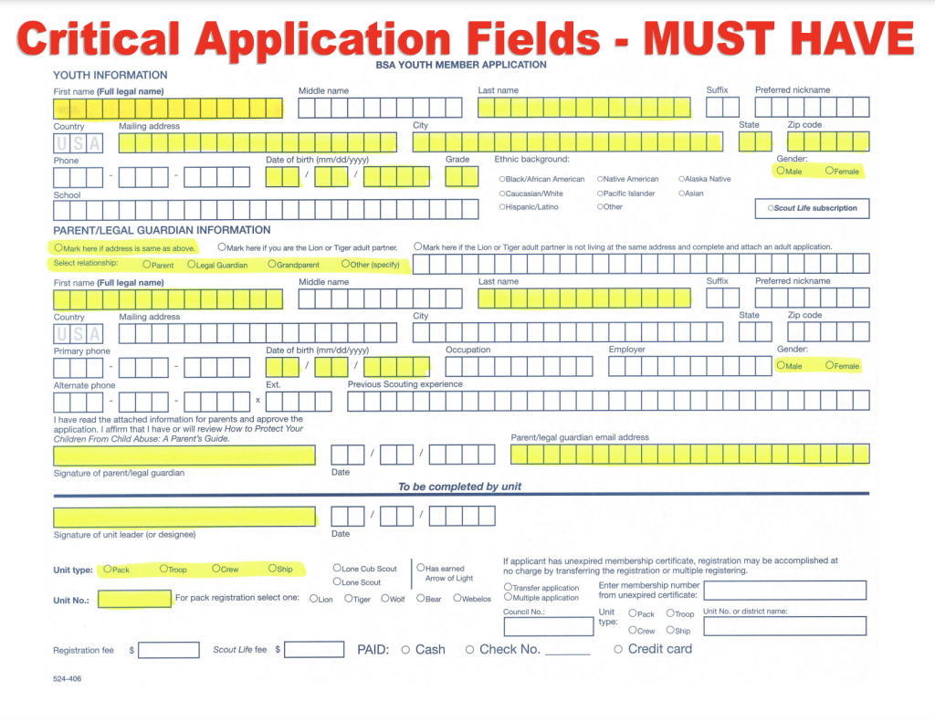 Critical Application Fields